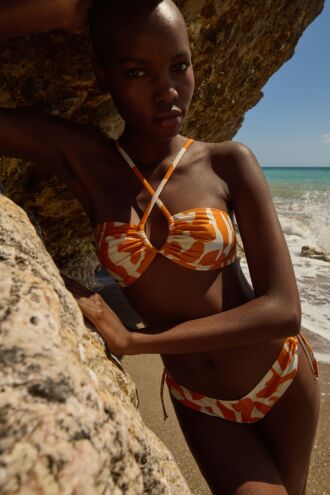 &raquo;Aswan&laquo; Bandeau Bikini Top