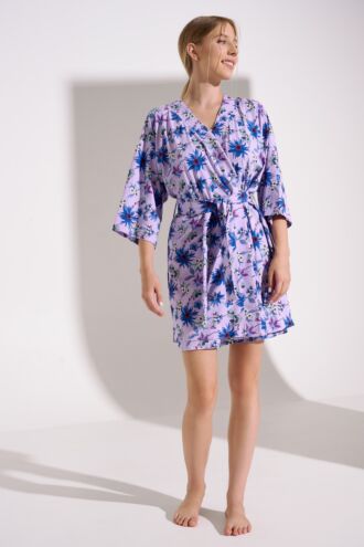 »Flowers« Robe