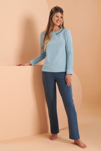 »Delightful« Pyjama top and bottoms - Loungewear